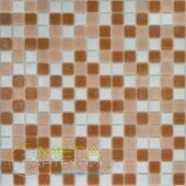 Elada Mosaic. Мозаика MC125 (327*327*4мм) светло-коричневый микс
