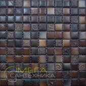 Elada Mosaic. Мозаика SН-W2564 (300*300*6 мм) шоколадный морской микс